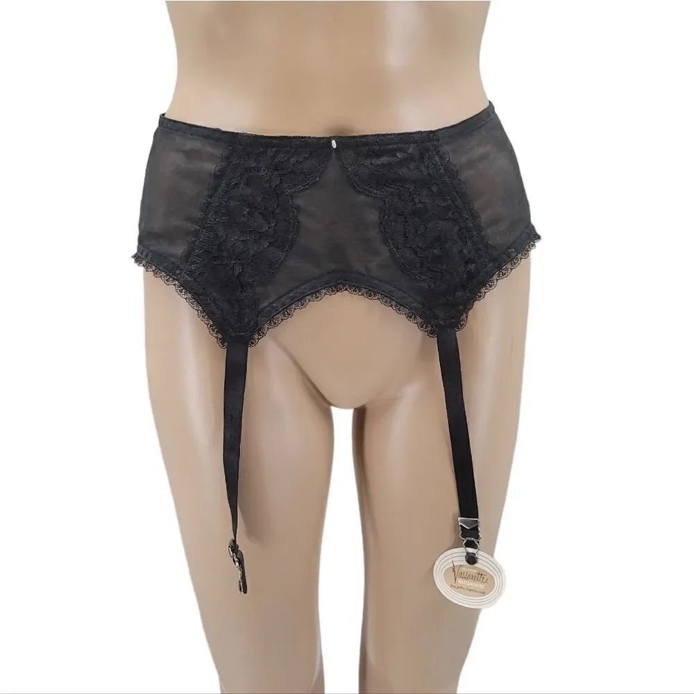 Hollywood Vassarette Garter Belt Deadstock NWT 1960s size 24 60's Vintage